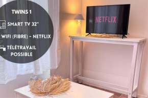 Twinsroom1 Wifi 2pers Accès 24sur7